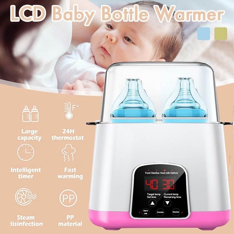 6 in 1 Intelligent Thermostat Baby Bottle Warmer - Baby Bubble Store