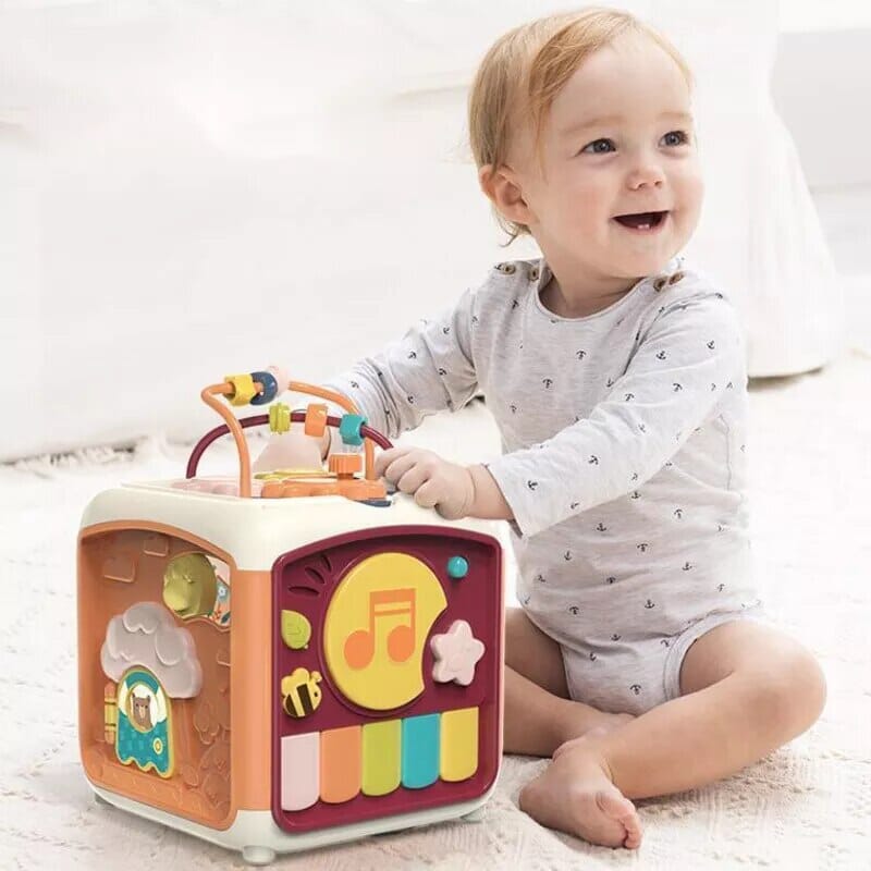 7 In 1 Baby Activity Cube - Baby Bubble Store