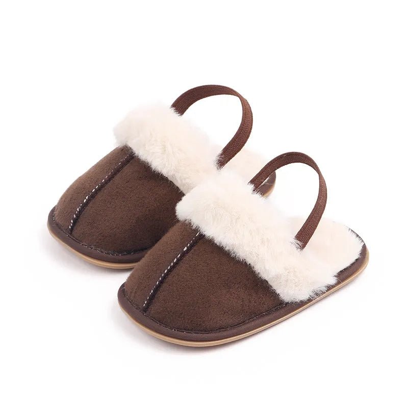 Baby Fur Slippers - Baby Bubble Store