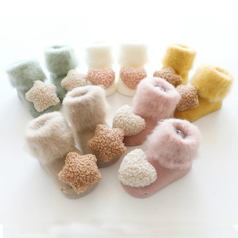 Cute Baby Winter Socks - Baby Bubble Store