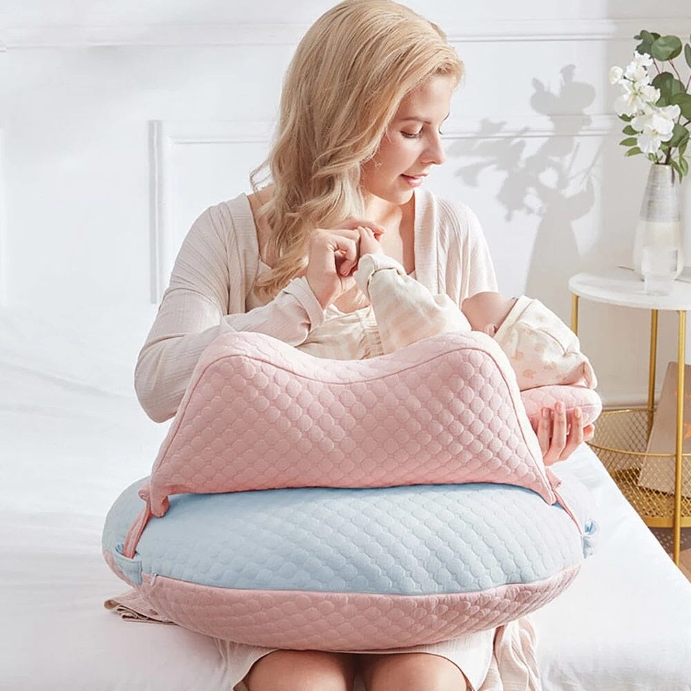 Deluxe Breastfeeding Pillow - Baby Bubble Store