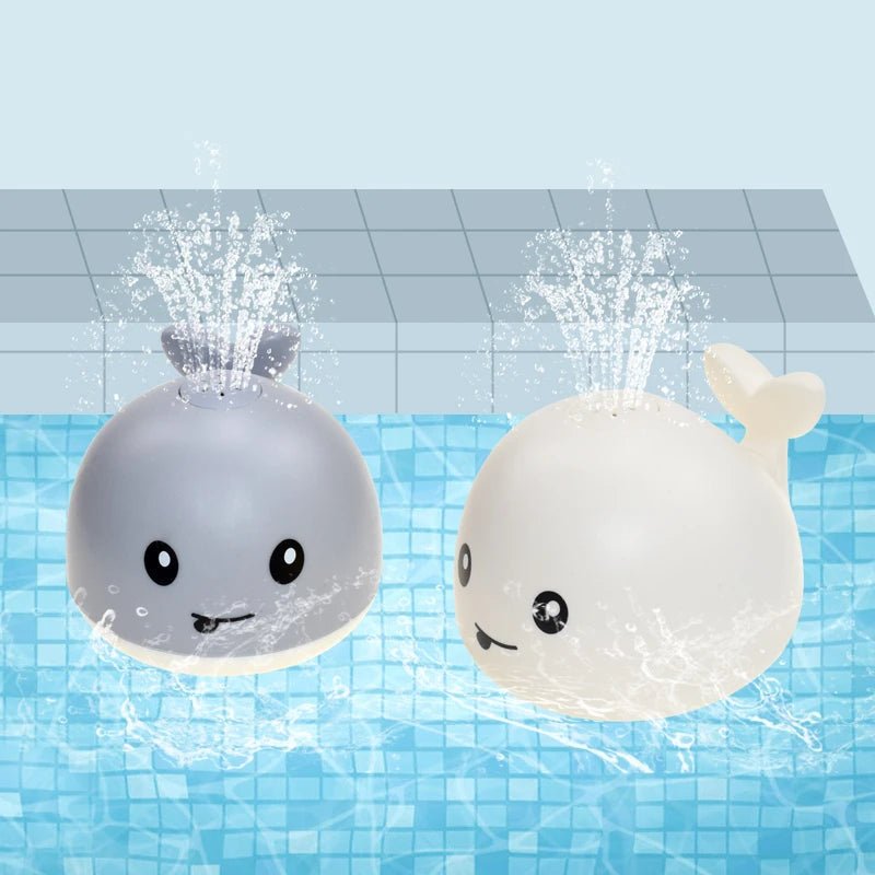 Light Whale Bath Toy - Baby Bubble Store