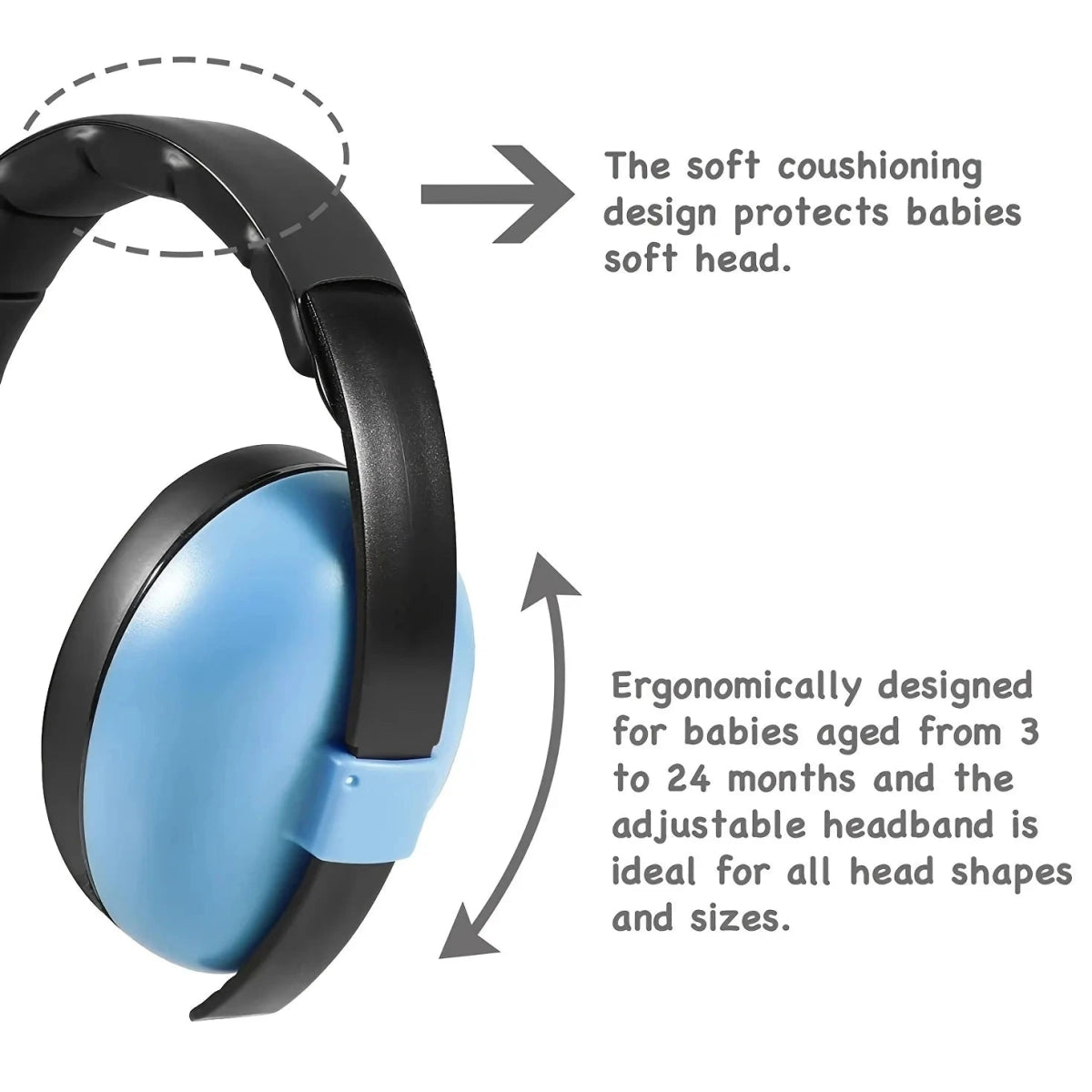 Newborn Noise Cancelling Headphones - Baby Bubble Store