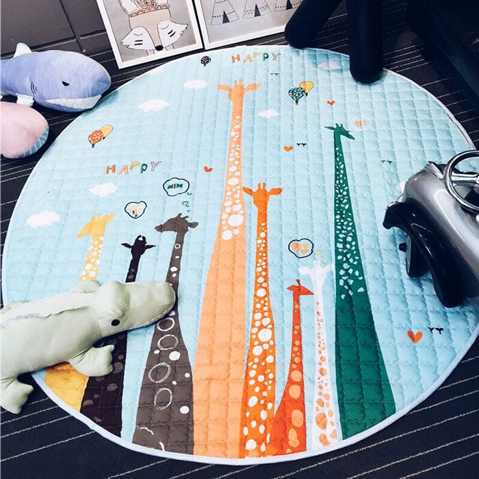 Tall Giraffes Baby Play Mat - Baby Bubble Store