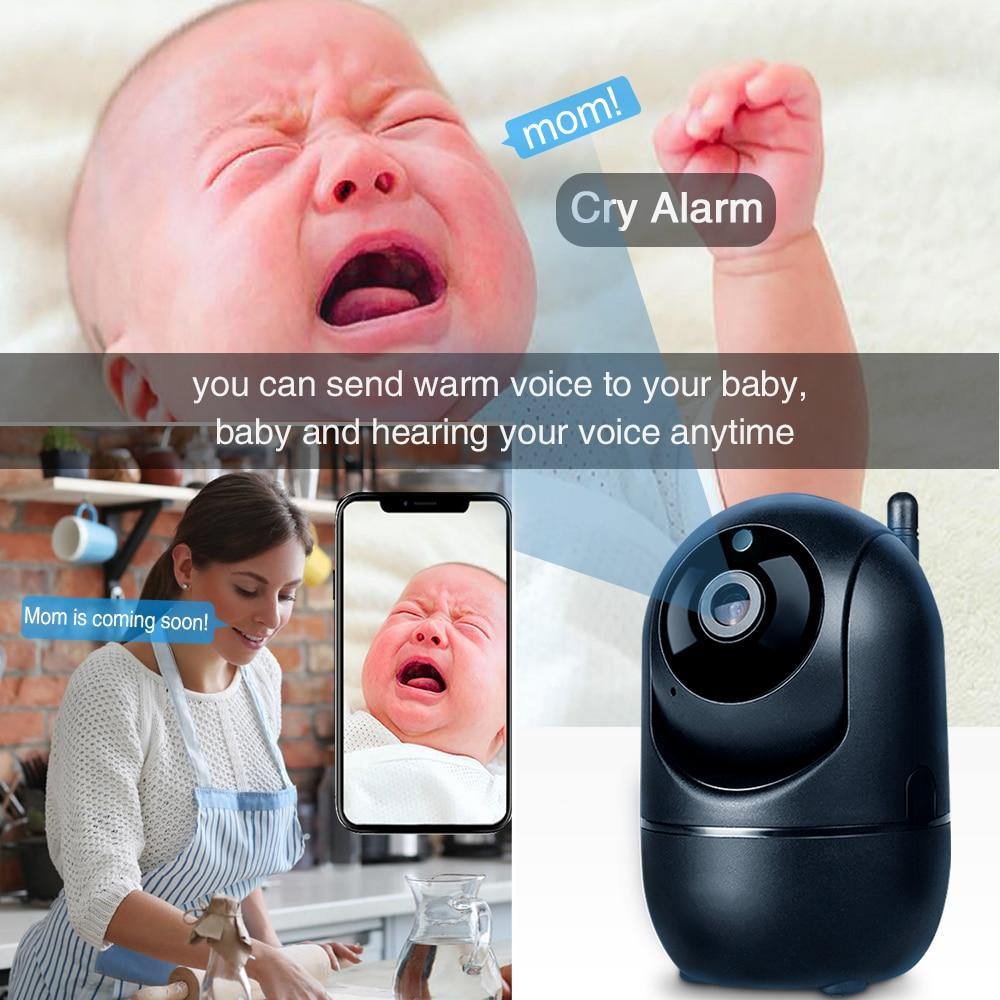 Wireless Smart WiFi Baby Monitor Security Camera - Baby Bubble Store